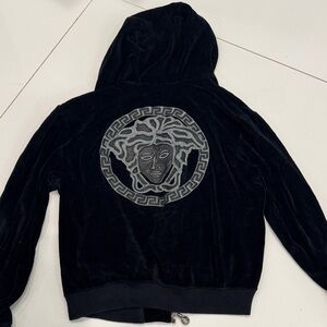 Woman’s Versace Black Velour